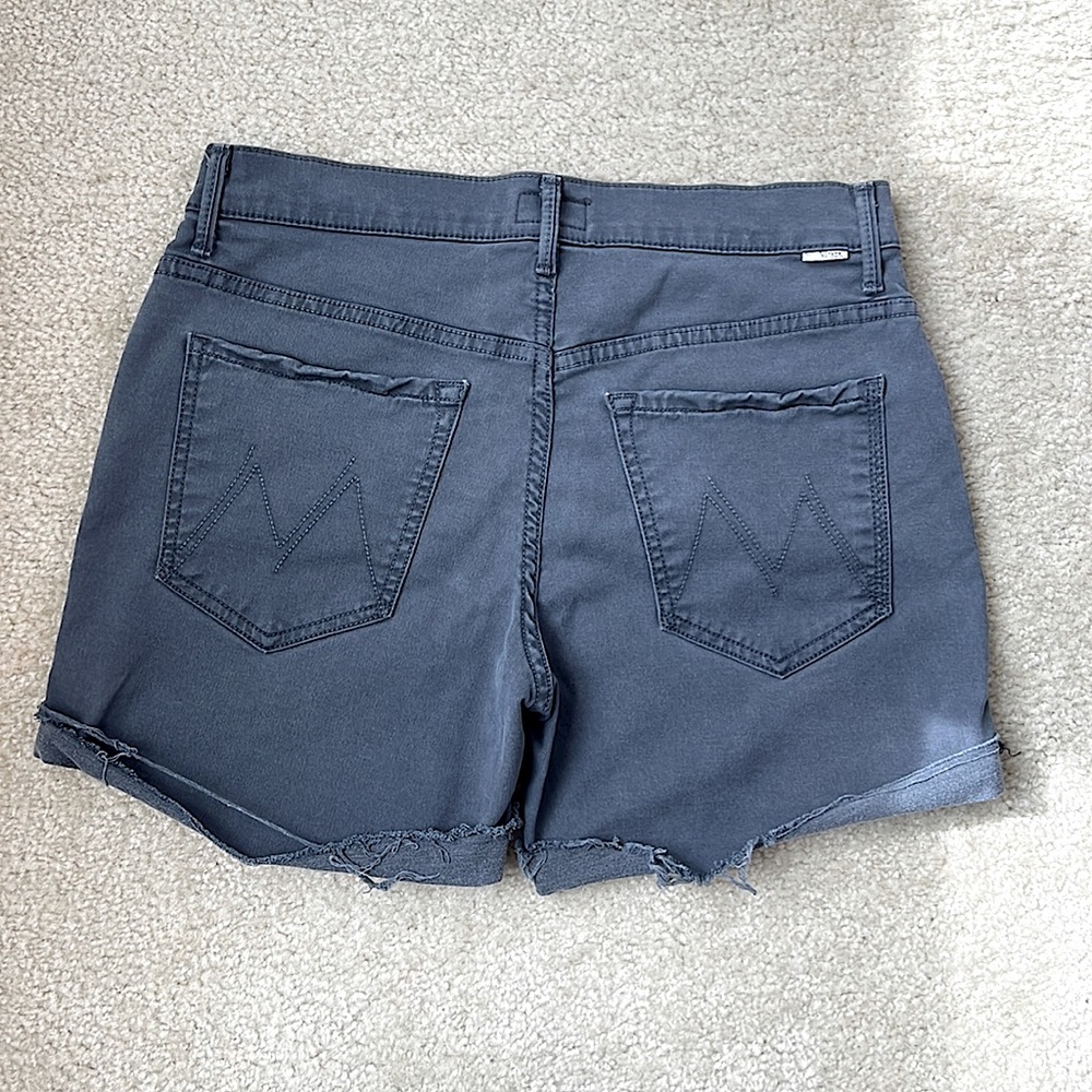 Mother Faded Black The Loosey Fray Size 26 Short